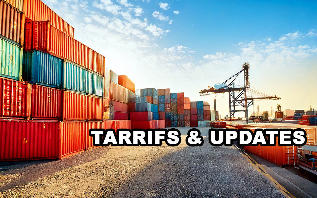 Updates on tariffs and shipping