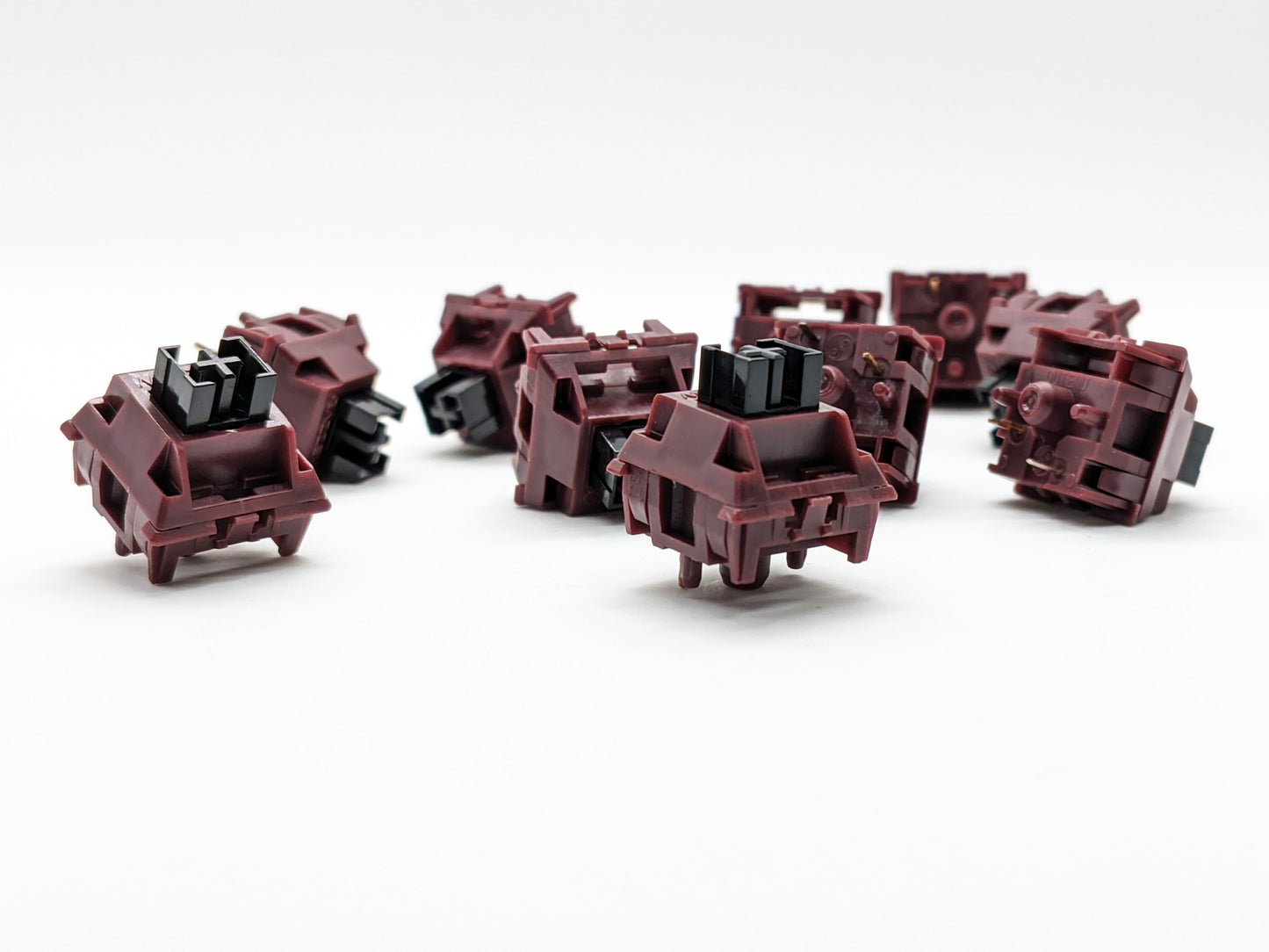 Gazzew U4Tx Plum Semi-Silent Half-Thock Tactile Switch