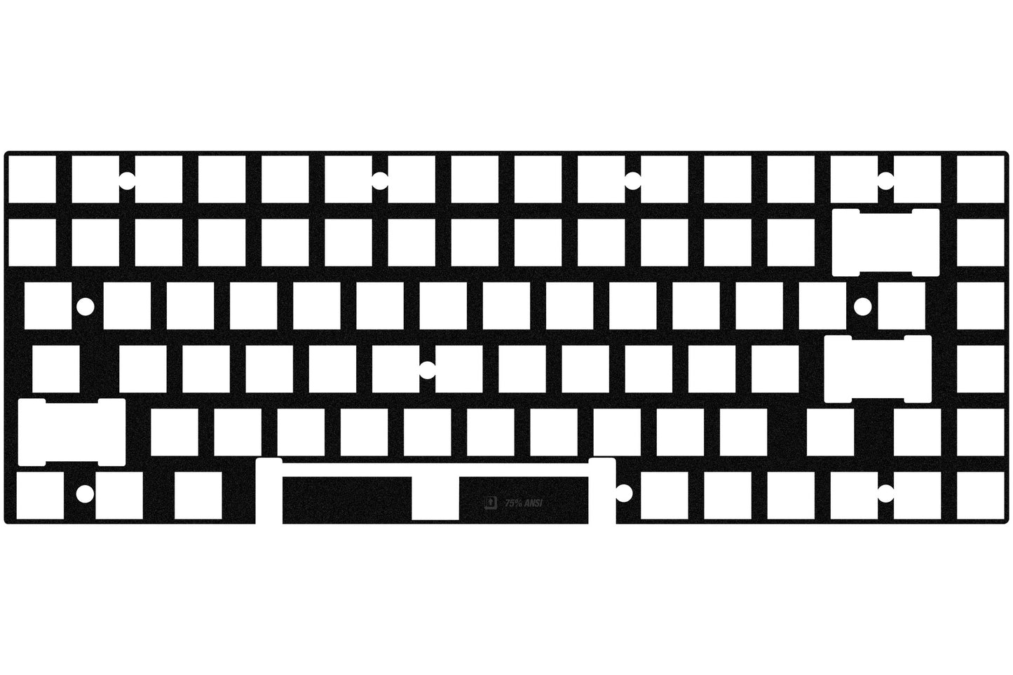 75 percent keyboard plate foam