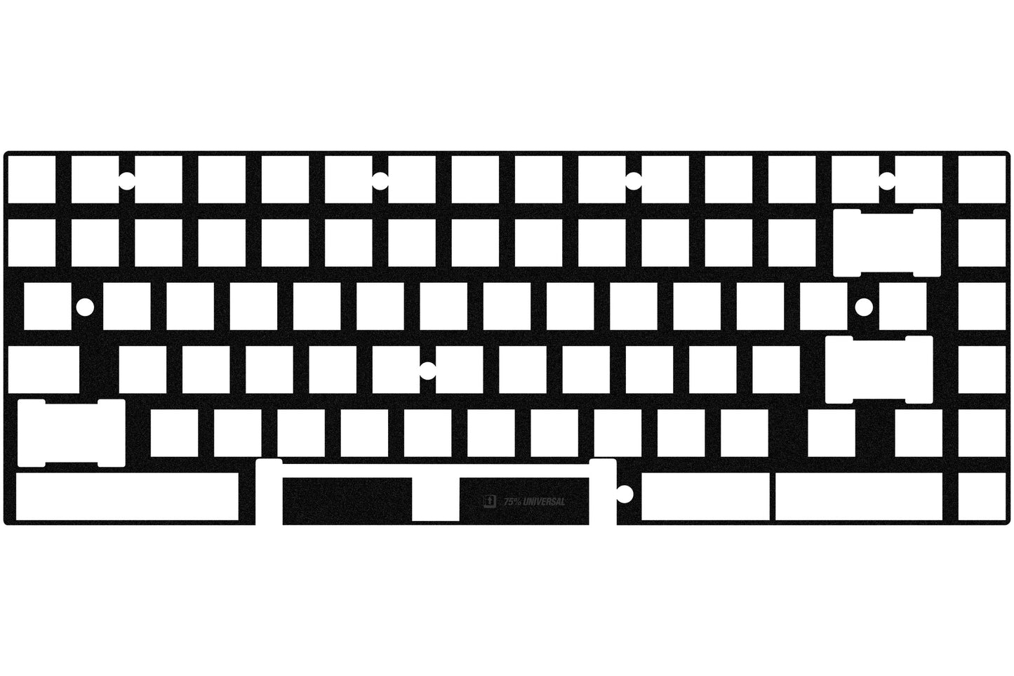 75 percent keyboard plate foam