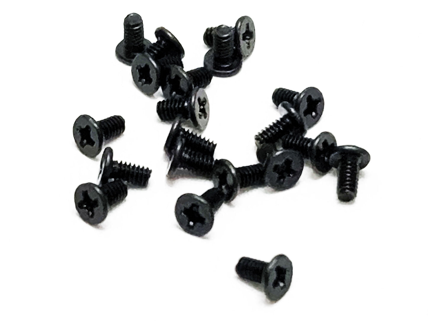 Black M2 low profile screws
