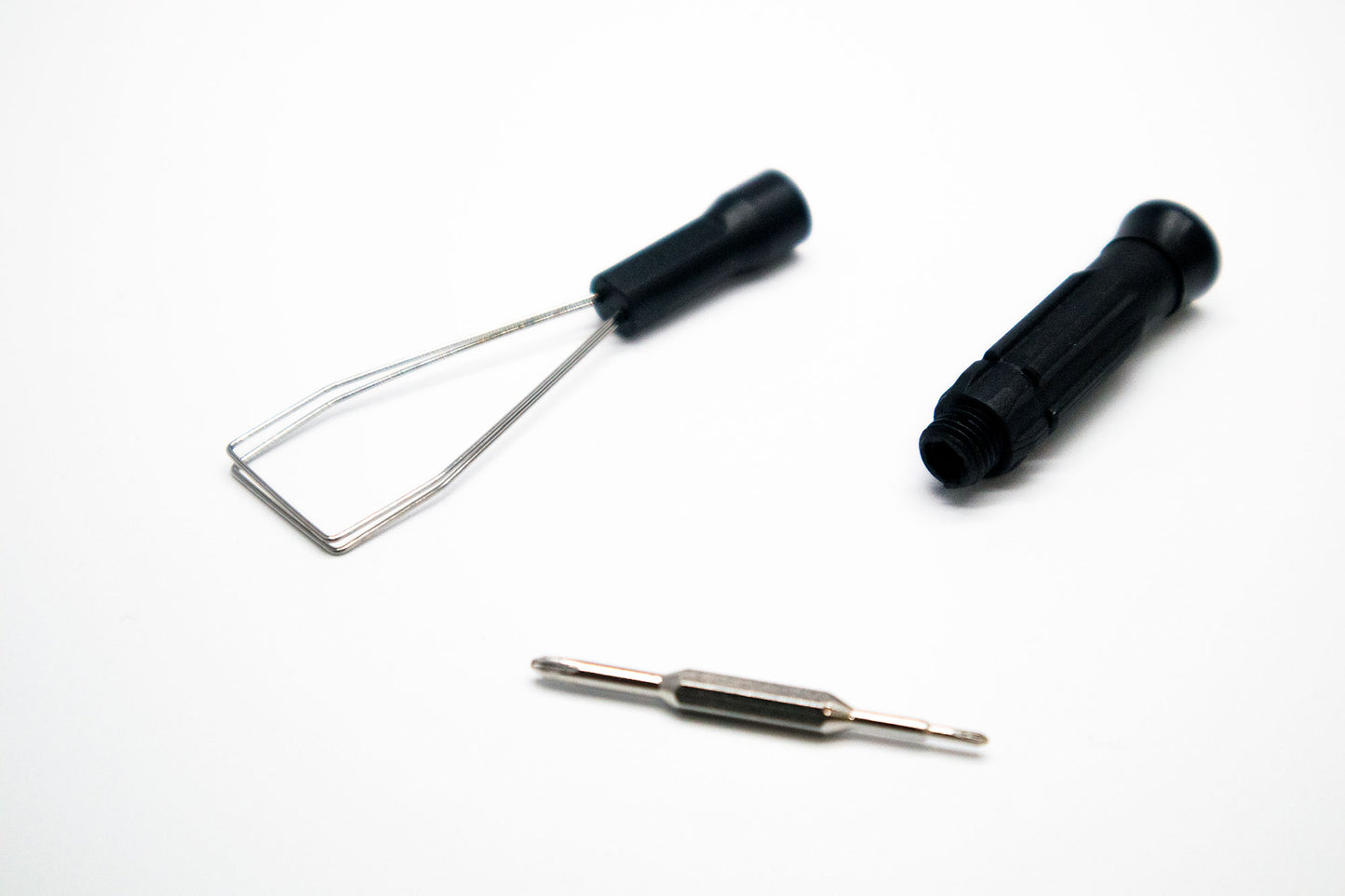 Keycap Puller and Mini Screwdriver Multi-Tool disassembled