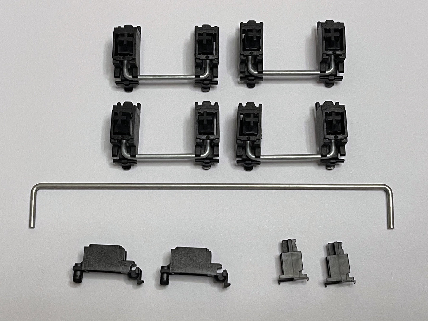 Cherry Clip In Stabilizer Set