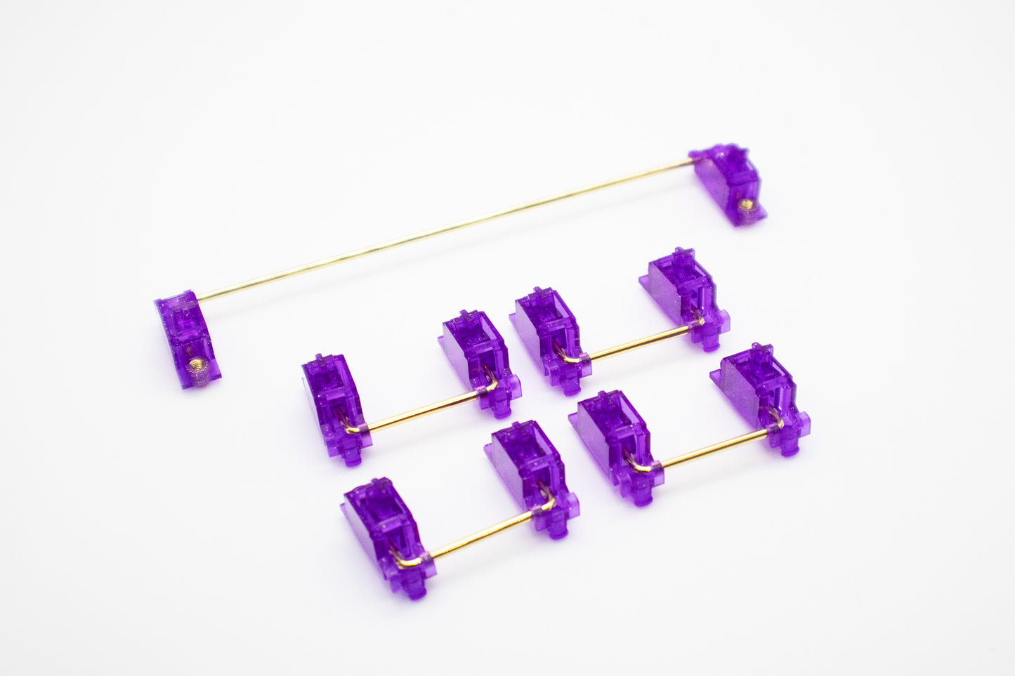 Durock V2 NEW Screw In Stabilizers Purple
