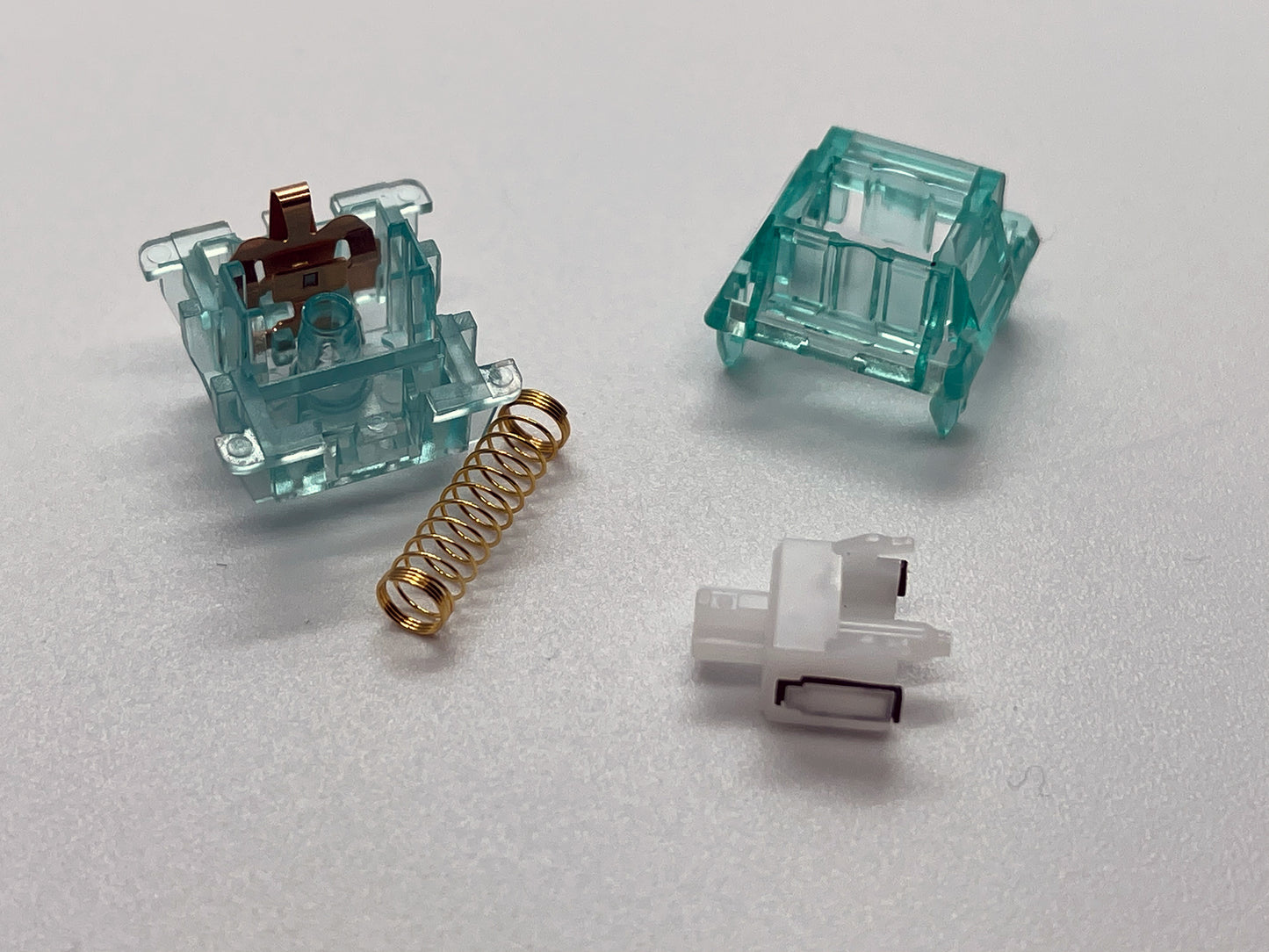 Durock Shrimp - Silent T1 Tactile Switches 67g exploded view