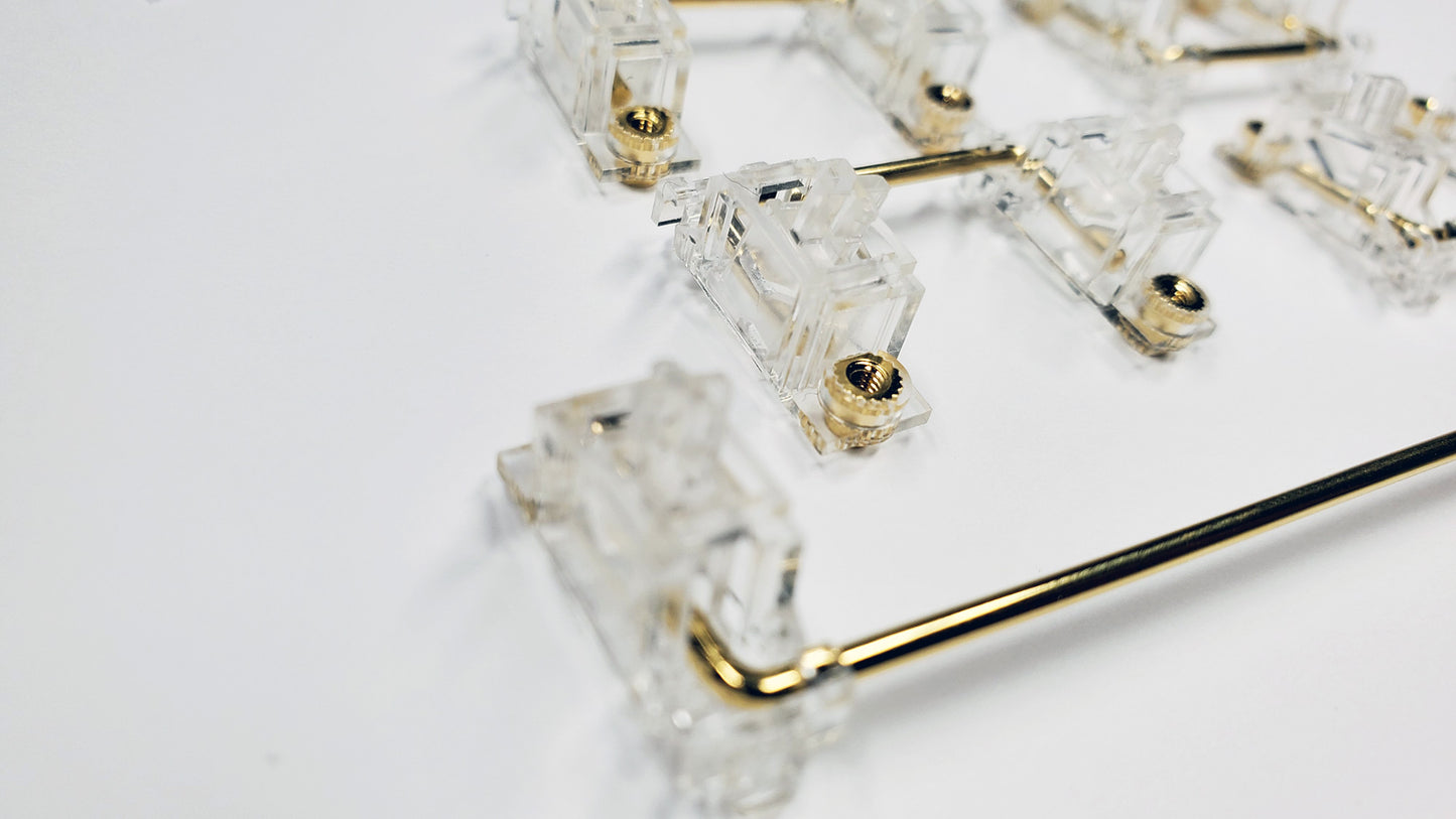 Durock V2 NEW Screw In Stabilizers Clear