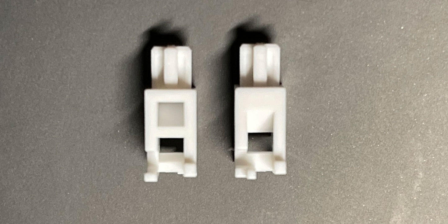 Durock White Plate Mount Stabilizers