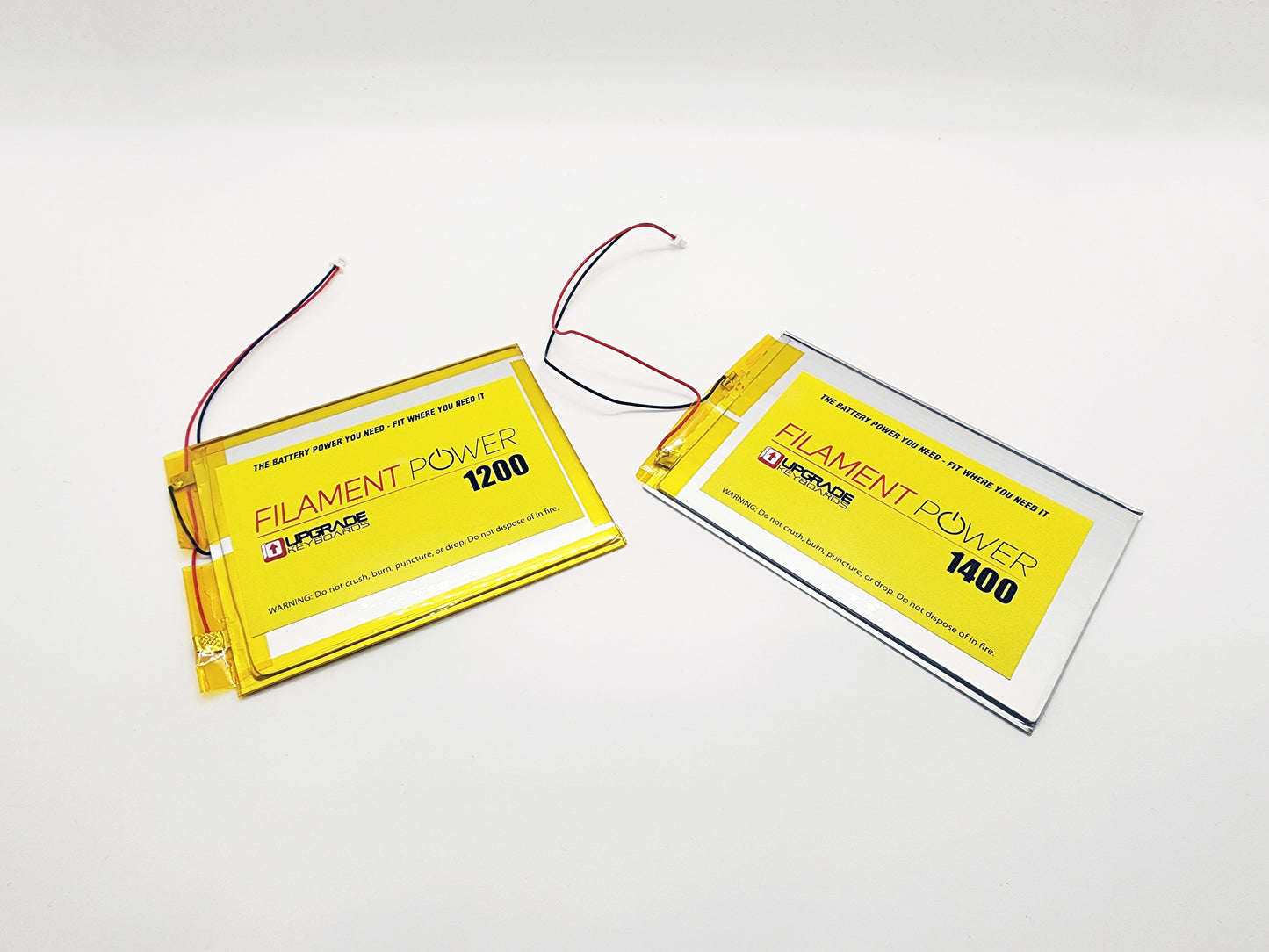 LiPO Batteries: Filament Power Batteries - Ultra Thin LiPO & Standard LiPO
