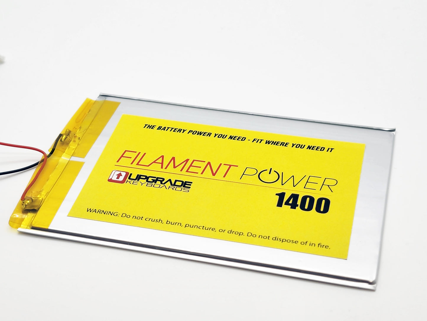 LiPO Batteries: Filament Power Batteries - Ultra Thin LiPO & Standard LiPO