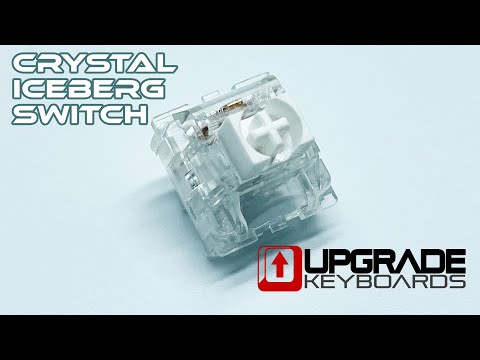 Load and play video in Gallery viewer, Upgrade Keyboards Crystal Iceberg Switches