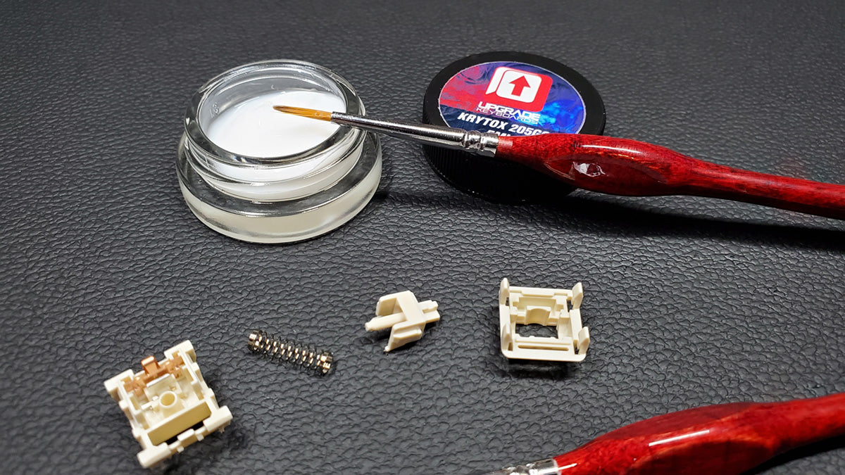 Lube Brushes for Krytox and Tribosys Switch Lubes