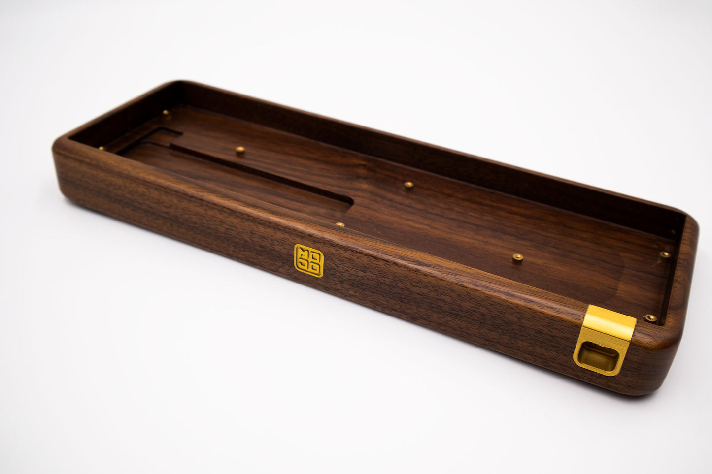 Custom Built Mojo65 Walnut 65% Keyboard