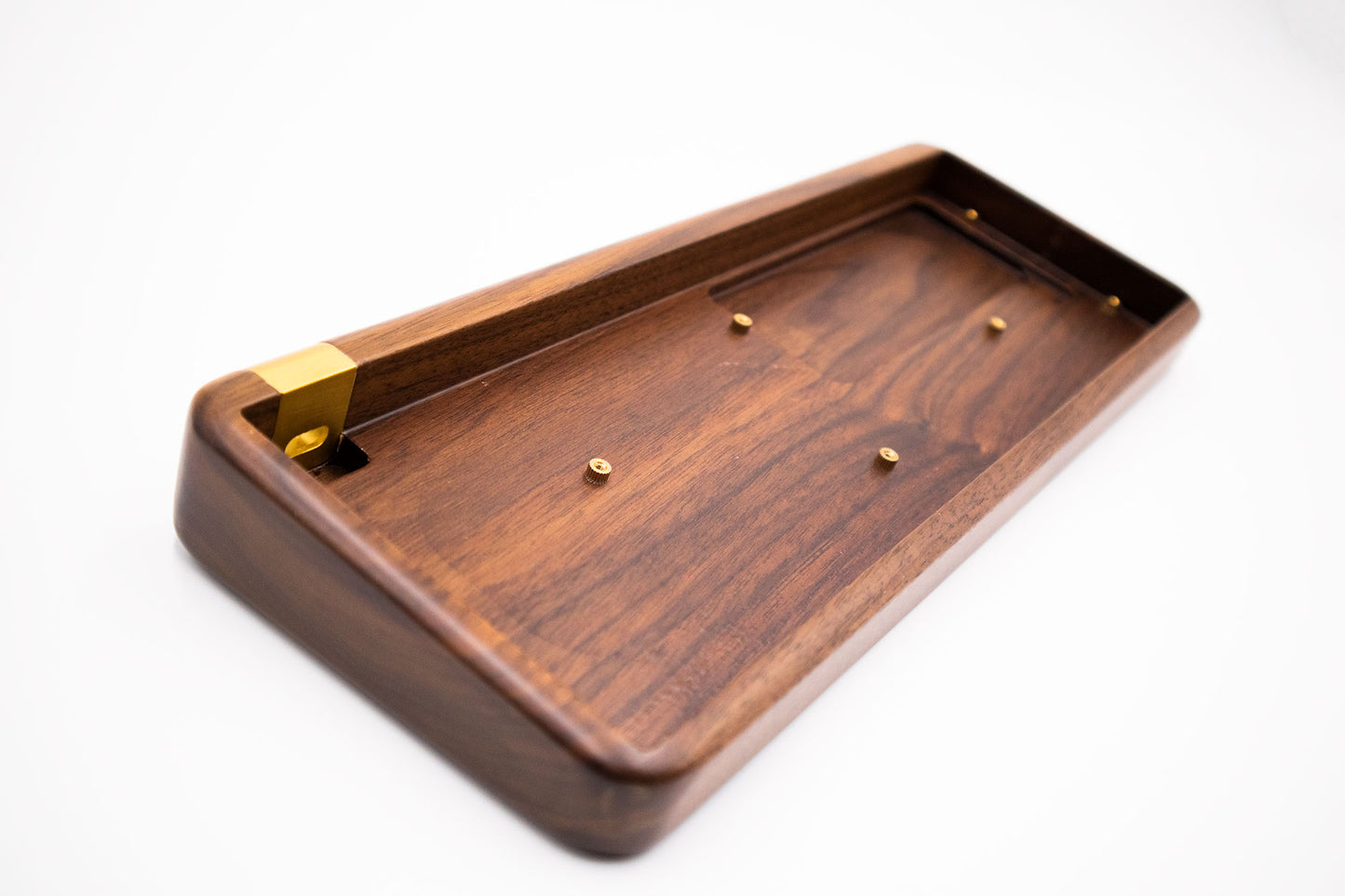 Custom Built Mojo65 Walnut 65% Keyboard