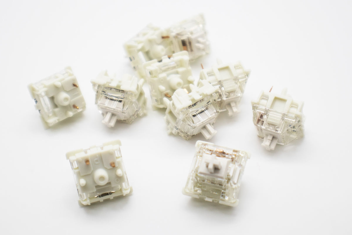 Gateron KS-9 Pro White Ultralight Switches – Upgrade Keyboards