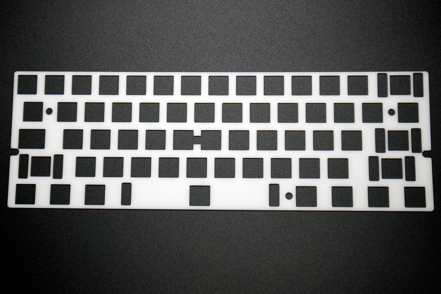 Upgrade KB POM 60 Percent ANSI Plates White