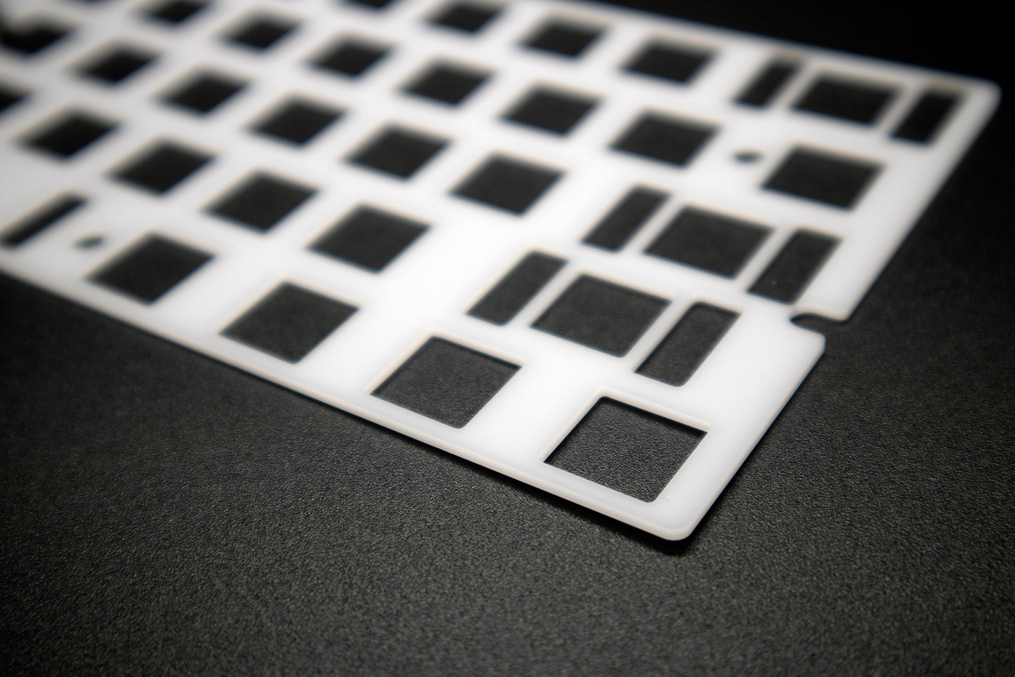 Upgrade KB POM 60 Percent ANSI Plates White