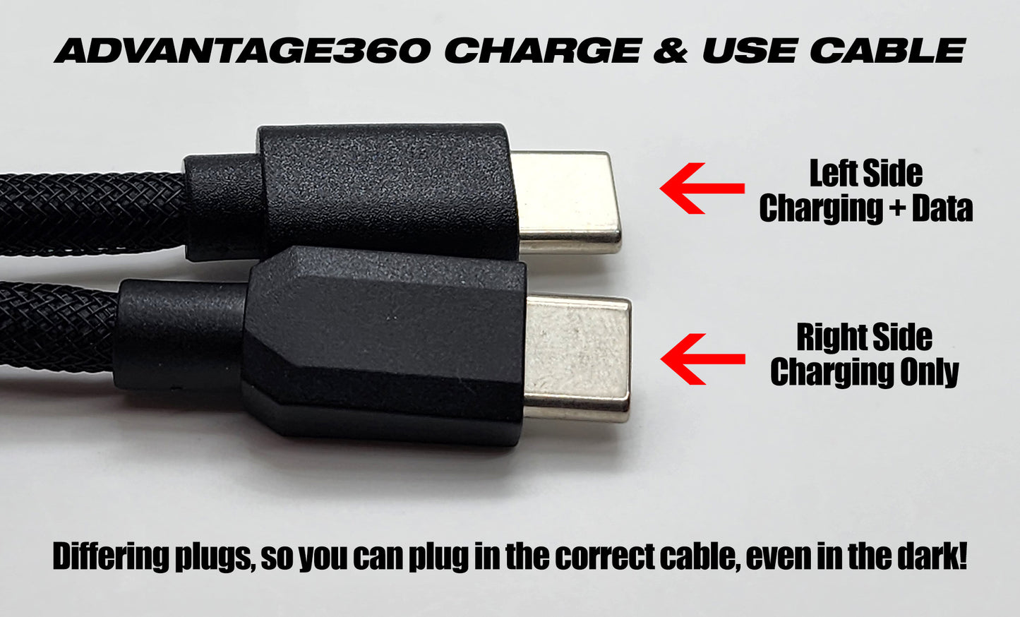 
                  
                    Advantage360 Pro Charge & Use Split USB-C Cable Upgrade - one cable for both sides!
                  
                