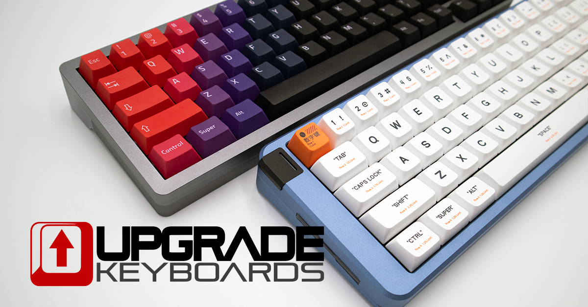 Custom Built Mechanical Keyboards – Upgrade Keyboards
