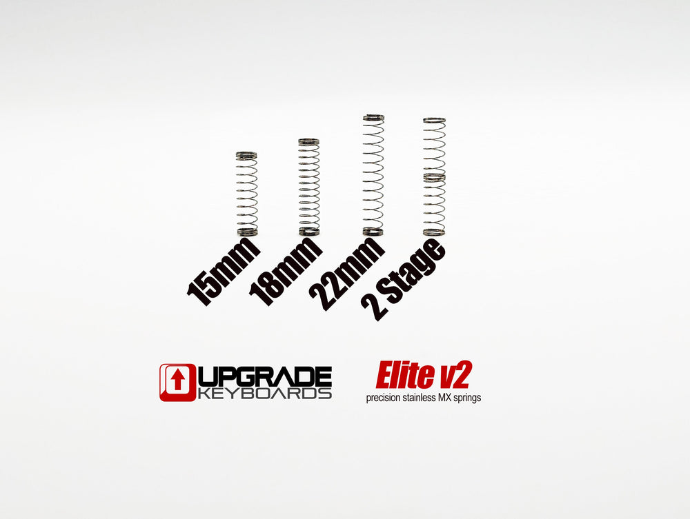 
                  
                    Upgrade Keyboards Elite v2 18mm Stainless MX Springs
                  
                