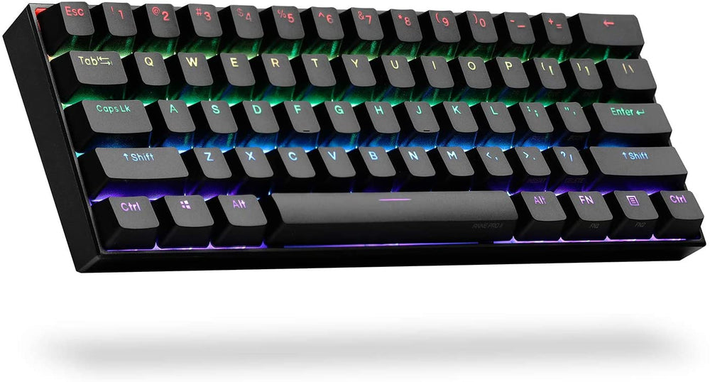 ANNE PRO 2 60% Wired-Wireless Mechanical Keyboard with Gateron Brown Switches