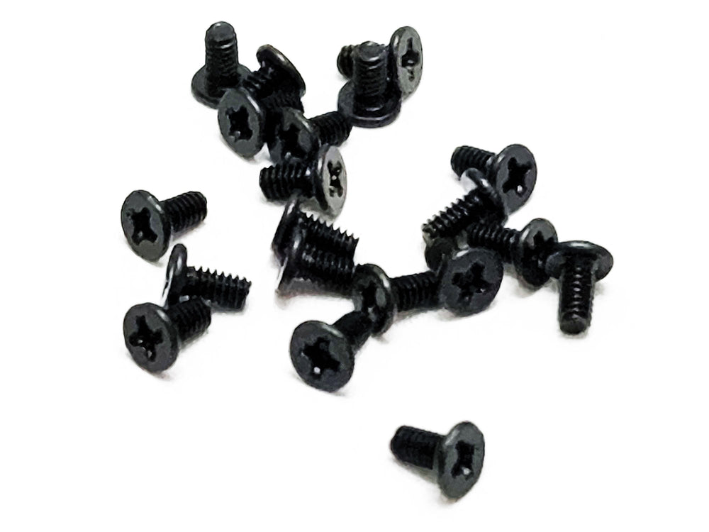 
                  
                    Black M2 low profile screws
                  
                