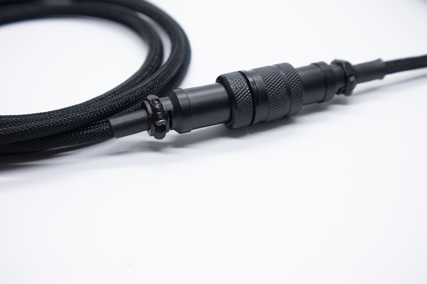 
                  
                    Blackout Coiled Aviator Custom Double Sleeved USB Cables
                  
                
