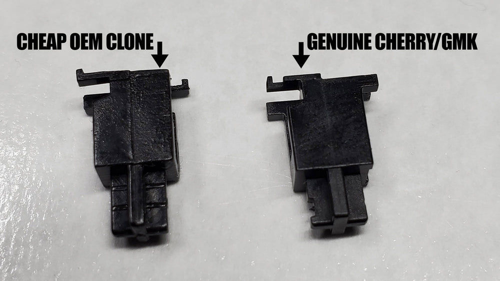 Genuine GMK Cherry Plate Mount Stabilizer Set Full Size Kit