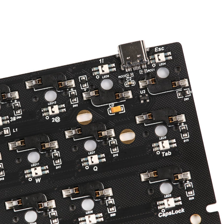 DZ60RGB-ANSI V2 Mechanical Keyboard PCB – Upgrade Keyboards