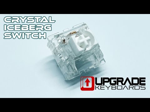 
                  
                    Load and play video in Gallery viewer, Upgrade Keyboards Crystal Iceberg Enthusiast Switches - DRY
                  
                