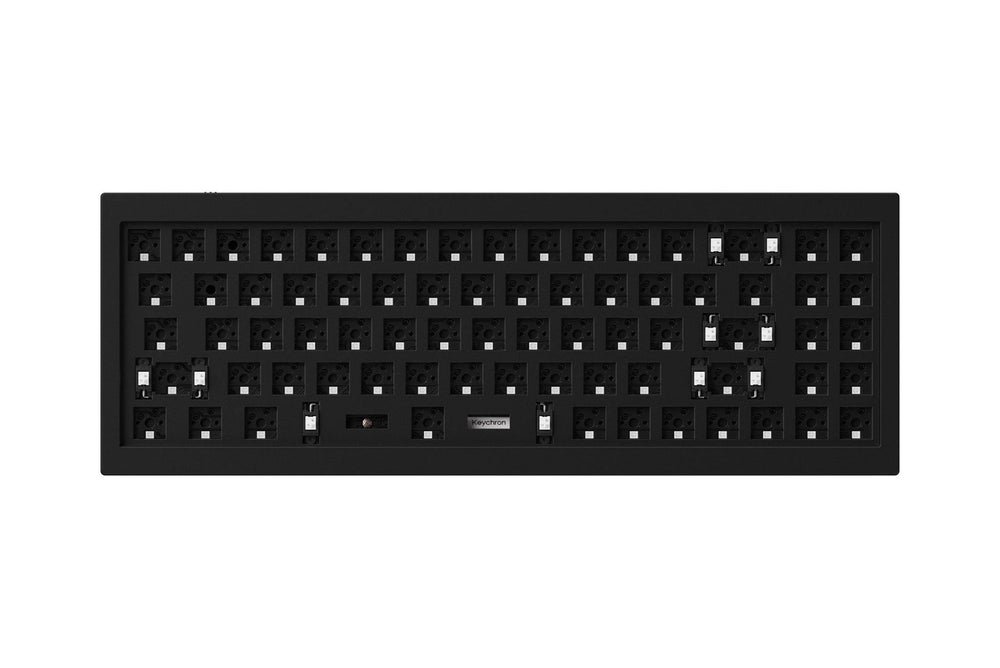 Custom Built Black Keychron Q7 70% Mechanical Keyboard