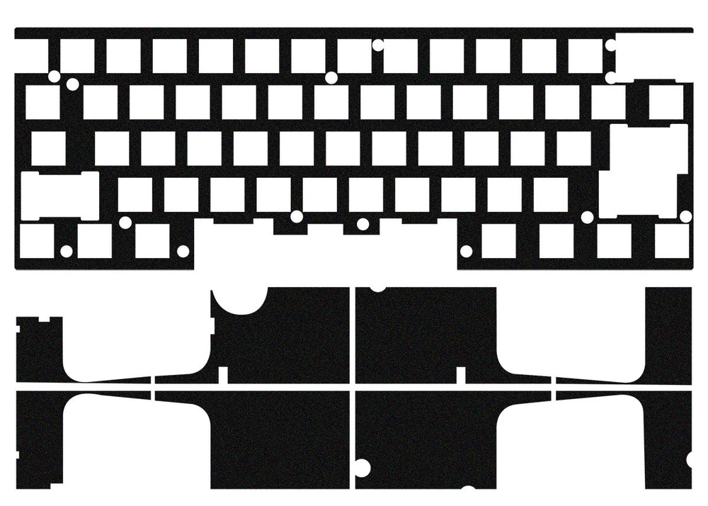 Kinesis TKO Plate Foam & Case Foam Set – Upgrade Keyboards