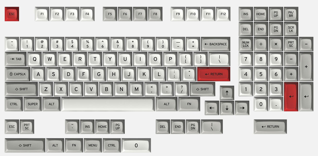 TKL Keycaps – Upgrade Keyboards