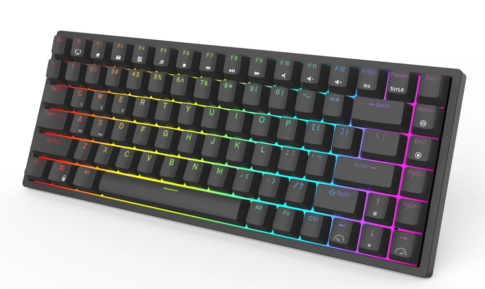 Custom Built RK84 RGB Hotswap Wired-Wireless 75% Keyboard