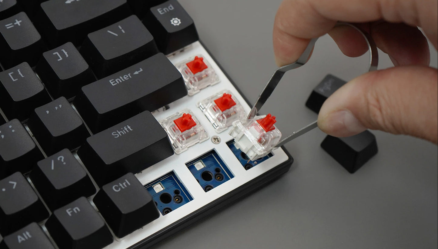 
                  
                    Royal Kludge RK84 RGB Hotswap 75% Wireless-Wired Mechanical Keyboard
                  
                