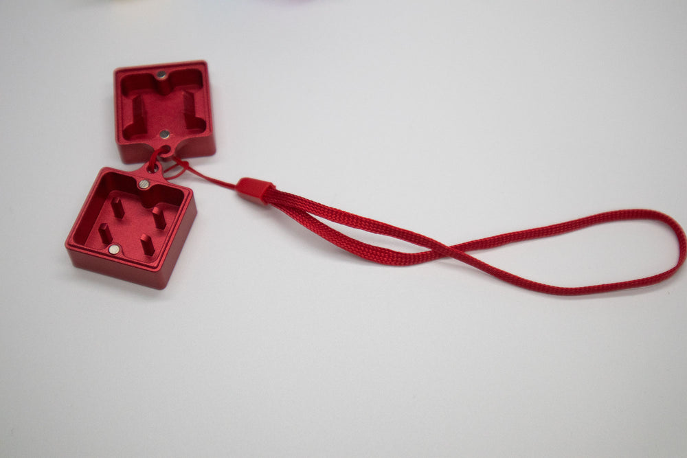 Anodized Aluminum Switch Opener for Cherry and Kailh Switches lanyard