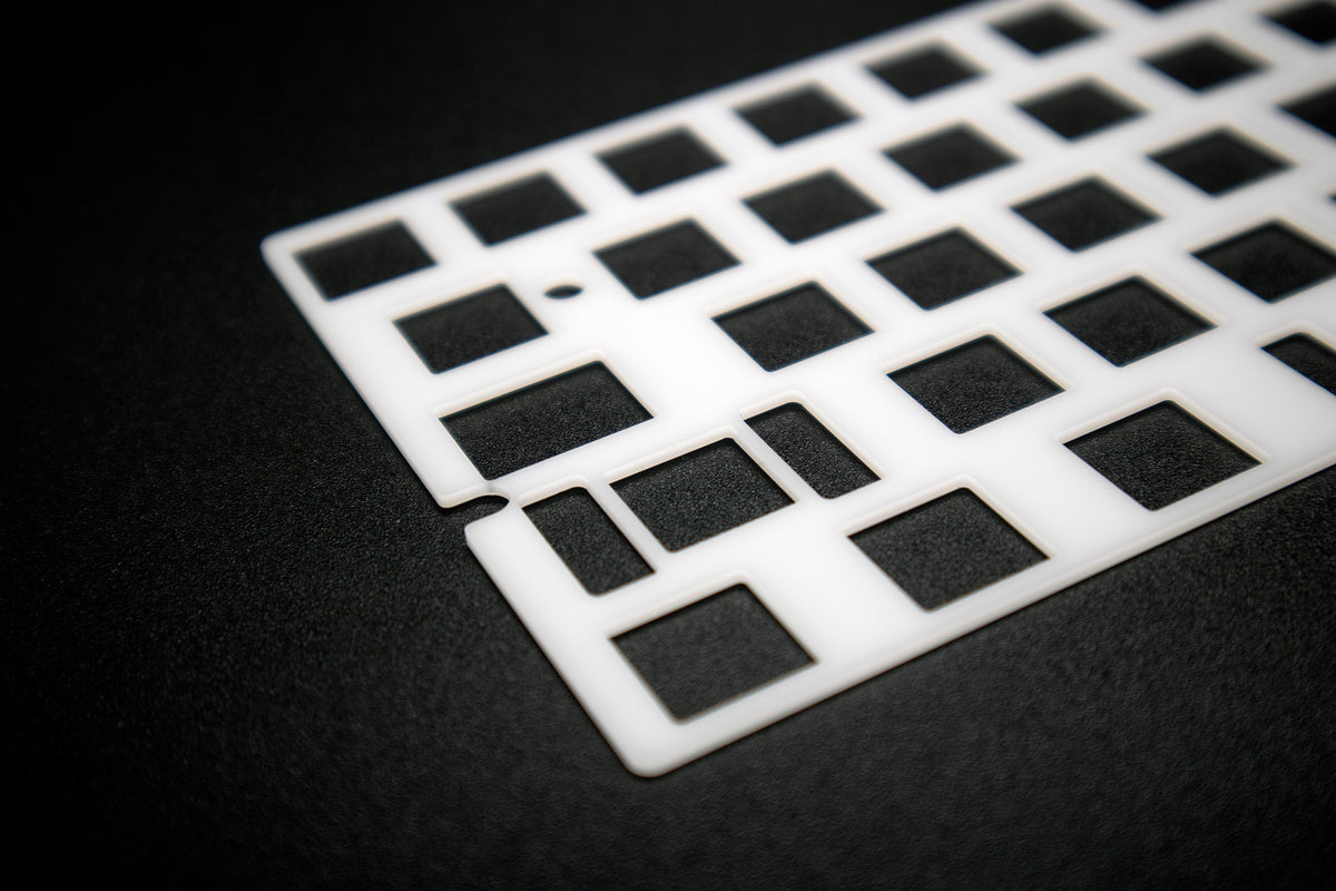 Custom Cut POM Plate – Upgrade Keyboards